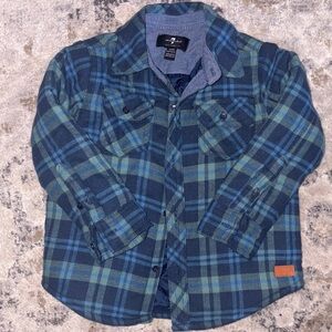 NWOT 7 for all mankind plaid jacket